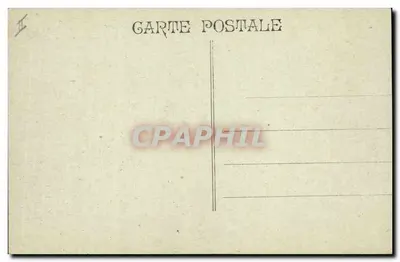 Cuirassé PATRIE w morzu burzowym — Według R. Dumont Duparc, malarza Ministerstwa Marynarki — wydanie R. Dumont Duparc, 1929 — Rewers