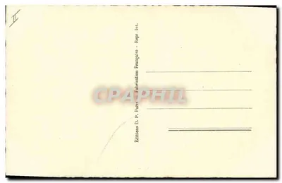 Janine Darcey — portret w profilu — Wydawca D.P. Paris, nr 129 — Rewers