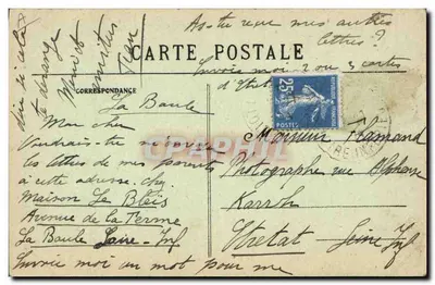 Młoda kobieta z Scaër — Studium kapeluszy Bretanii — kolekcja Villard, Quimper — Rewers