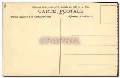 Jovem mulher com chapéu de noite com jabot — Chapéu Briochin, n° 6463 — Editora E. Hamonie, St-B. — Verso