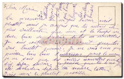 Ritratto di una donna — inizio del XX secolo — editore sconosciuto — Verso