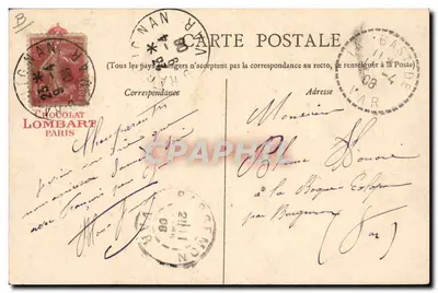 Daniel Defoe — Publicista & Scrittore 1661-1731 — Chocolat Lombart — Verso