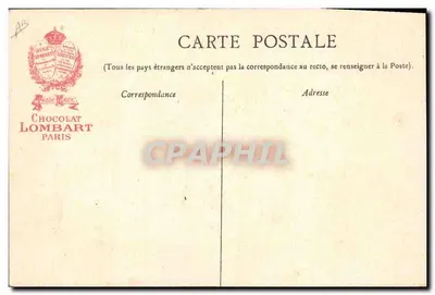 La Fontaine — Poeta & Romanziere 1621-1695 — Chocolat Lombart — Verso