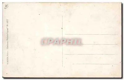 Turpin — O famoso inventor da Melinite e outros explosivos em seu laboratório — A. Noyer, Paris, N° 107 — Verso