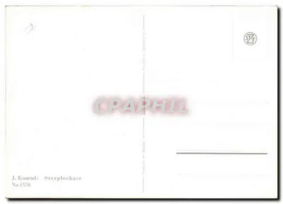 Steeplechase — skok przez przeszkody — J. Konrad, nr 1558 — Rewers