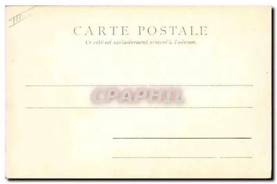 Oorlogsschip — Pothuau — Parijs, uitgever KF, n° 5728 — Achterkant
