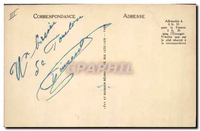 Buque de guerra "Patrie" — acorazado de primera clase — LL — n°70 — Reverso