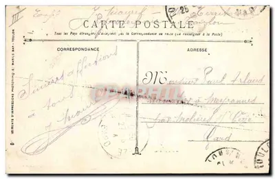 Cuirassé PARIS — Marynarka Wojskowa Francuska — wydawca MARILIS BAR, nr 576 — Rewers