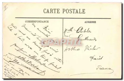 Marine wojenna — Cieśnienie pancernika "Patrie" — LL. n° 54 — Rewers