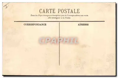 La "Patrie" — Cuirassé de 15.000 tonnes, commandant en chef l'escadre de la Méditerranée (1907-1909) — A. Bougault, n° 497 — Verso