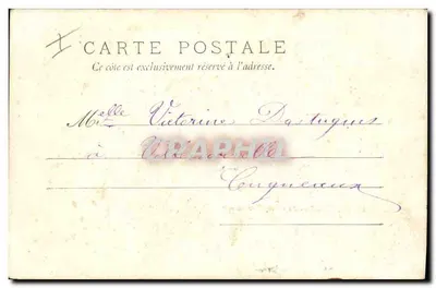 La Rochelle — 3o — Torpilleur no mar — Souvenir de Lissac — Verso