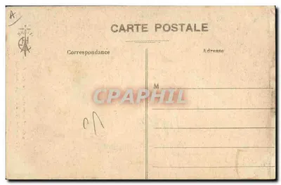 Stara pocztówka Folklore Coiffe de Legue Saint Brieuc — Rewers