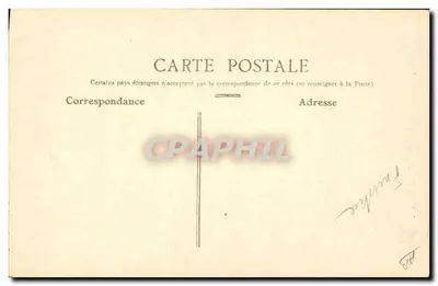 Pont-l'Abbé — Tipo Bretão — A. Maury — Verso
