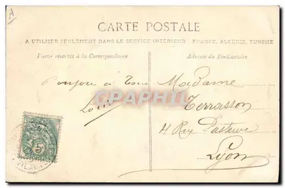 Cangale — Canconaise — Coiffe du Dimanche — Uitgever Cangale, n° 2612 — Achterkant