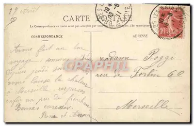 Tignes (Dentellière) — Ubranie z Savoie — E. Reynaud, Chambéry, n°54 — Rewers