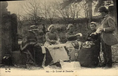 Le Puy — The Lifter of Lace — M. B. Le Puy, no. 293
