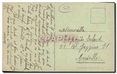 A Dentellière no pequeno Chapéu — Tipo de prato em feltro negro e duro, cercado de veludo, mais usado pelas mulheres idosas da região — Marguerit Bréand, n°297 — Verso
