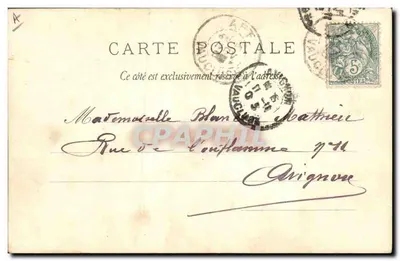 Dans in het Opera — BONNEL & CARRÉS — Uitgever Parijs — Achterkant