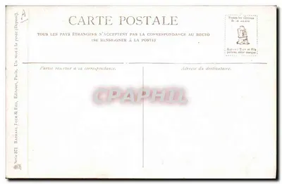 Ivan Turgenev — retrato — Raphael Tuck & Sons, série 571 — Verso