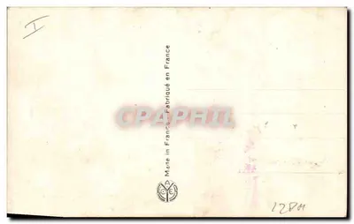 Jovem mulher e cavaleiro — cena florestal — Noier 1034 — Verso