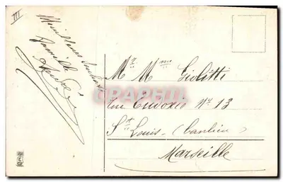 Noc Bożego Narodzenia — 1909 — Gépéroul - Francuski — Rewers