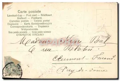 Boa ano — 1905 — editor não visível — Verso