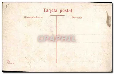 El Arrastre — przedstawienie jeździeckie — wydawca nieznany — Rewers