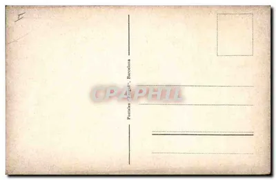 La puntilla — cena de tauromaquia — Postales 'Hurgui', Barcelona — Verso