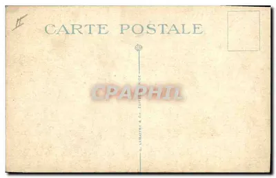 L'Arrastre — Wyciąganie byka — Corrida de Toros — G. Lemaître & Cie, Éditeurs, Nice — Rewers