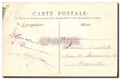 Nîmes — A Corrida de Toros — Epilogue — Chez Bernheim, phot.-édit. O. A. Nîmes — Verso