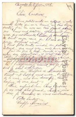 Bizerte — Le Cuirassé d'Escadre « République » — ND. Phot. n°166 — Verso