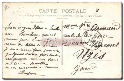 Slagschip «République» — Marine Nationale — Toulon 1909 — Achterkant