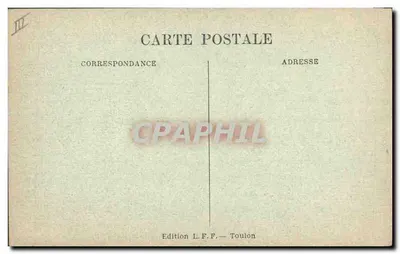 Marinha Francesa : RENAN — Navio da frota da Boétie — Edição L.F.F. — Toulon — Verso