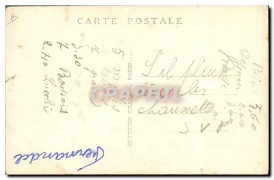 Fernandel — uśmiechnięty portret — wydawca Ph? Mirkine, nr 39 — Rewers