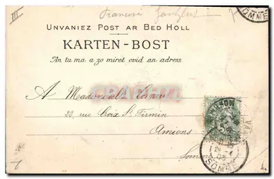 Kostium mężczyzny z Vannes i okolic — kolekcja VITALANA, Quimper — nr 1527 — Rewers