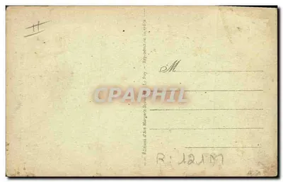 Dziewczyna z szalikiem — seria 5518 — Wydawnictwo Artystyczne Marguerit-Bénié, Le Pay — Rewers