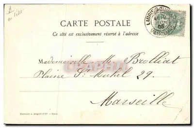 As Dentelas — Ponto de Veneza — Fototipia A. Bergeret et Cie, Nancy — Verso