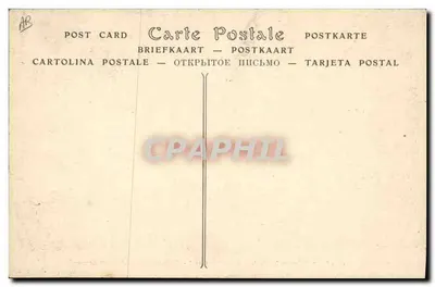Cabeça e Traje da Baixa Normandia — Ponto de Alençon — Escola de Tricô de Argentan — E. Roussel, Argentan — Verso