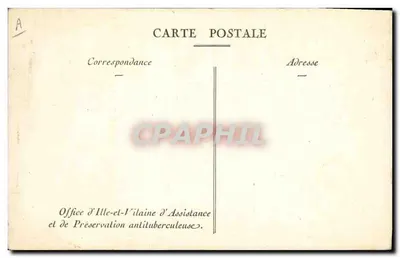 Die Wohltäterin — 1830 — Amt für Hilfe und Tuberkulose-Prävention in Ille-et-Vilaine — Rückseite