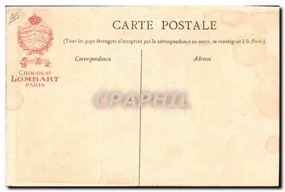 Alexandre Dumas padre — scrittore e drammaturgo — Chocolat Lombart — Verso
