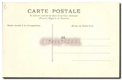 Les Charmettes - Kamer van Mevrouw de Warens — Uitgever C.R. n°584 — Achterkant