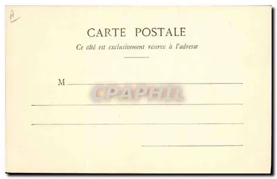 Les Charmettes - Sala de J.-J. Rousseau — Editor E. Reyraud, n° 583 — Verso