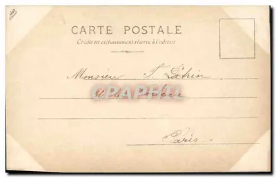 Polaire — dançarina — Reutlinger Paris S.I.R. n° 67/6 — Verso