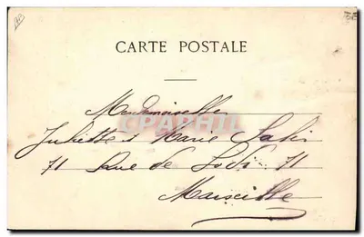 Retrato de Polaire — Bonnées-Parisien — Cliché H. Manuel — Verso