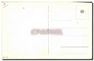 Biały kocioł — w parku — wydawca drukarnia w Szwajcarii, n° 174 — Rewers