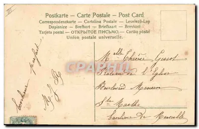 Flores de esquecimento — Feliz Ano — 1906 — editor não visível — Verso