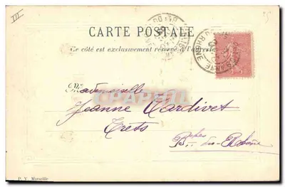 Echte wensen — Jaar 1904 — Uitgever niet zichtbaar — Achterkant
