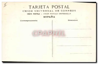 Corrida de toros — Wzywanie banderillero — Union Universal de Correos — Rewers