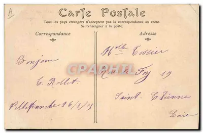 Marinha Militar — O Couraçado « Suffren » — ND-Phot, n°683 — Verso
