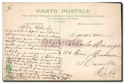 Le Suffren, crucero de primera clase — 3760 — editor L.V. & Cie — Reverso
